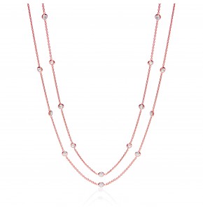 Giovanna Shirelle Rose Gold Plated Necklace