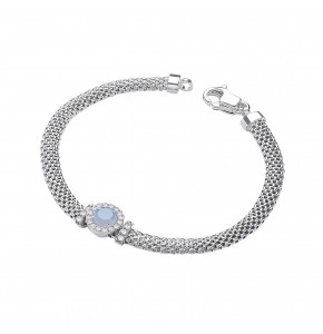 Fleur Silver Bracelet