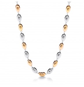 Ashanti Silver & Gold Plated Necklace