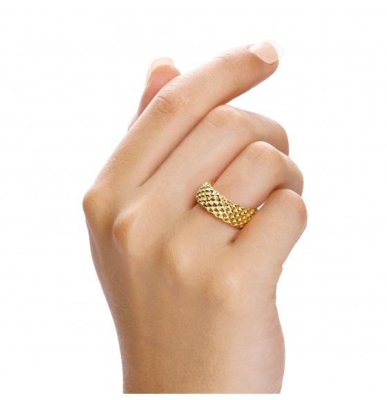 Caprice Gold Colour Ring