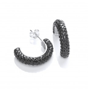 Roxy Black Hoops