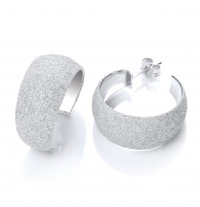 Rhyanna Silver Hoops