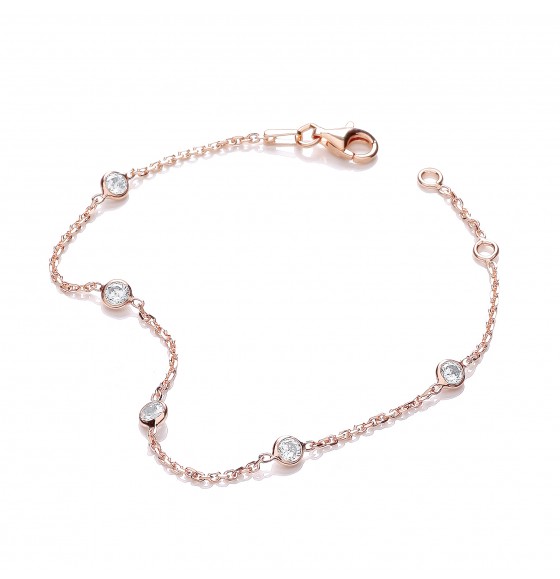 Giovanna Rose Gold Plated Bracelet