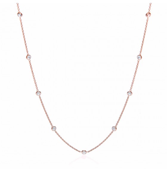Giovanna Rose Gold Plated Necklace