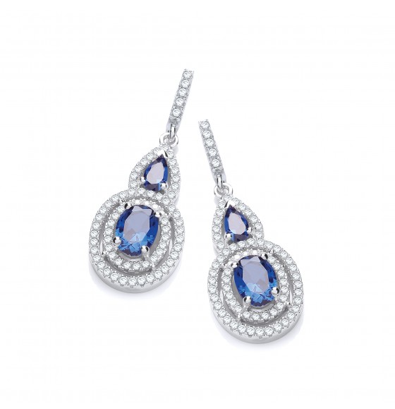 Cassandra Azure Blue Drops