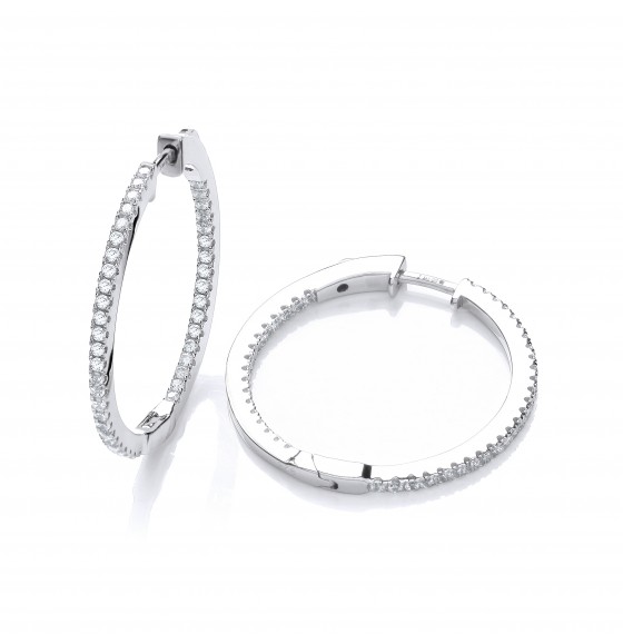 Sienna Round Hoops