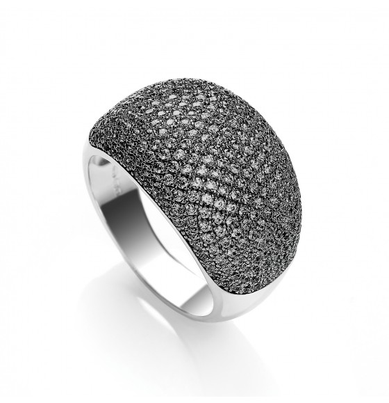  Sabrina Black Cocktail Ring