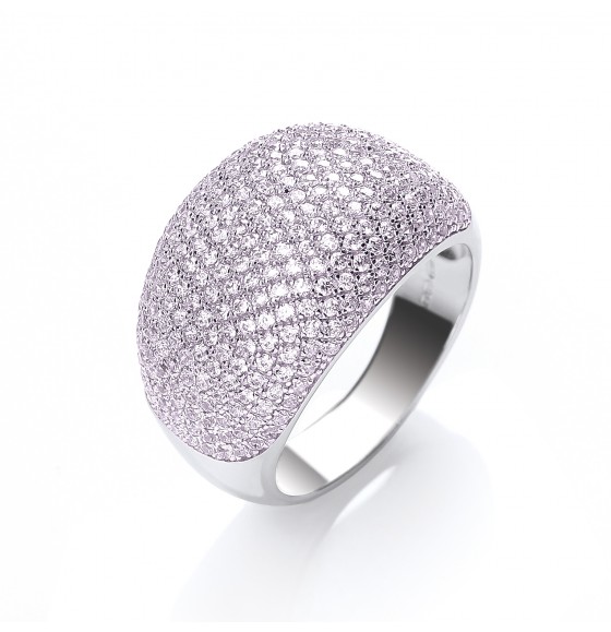  Sabrina Pink Cocktail Ring