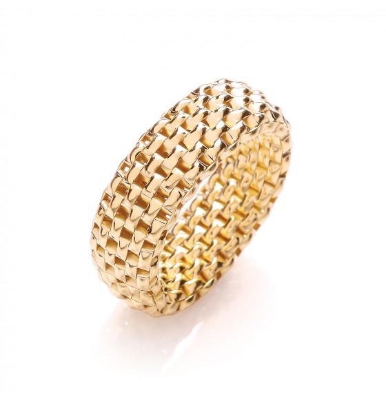 Caprice Gold Colour Ring