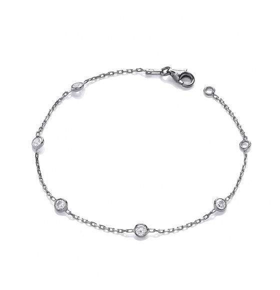 Giovanna Ruthenium plated Bracelet
