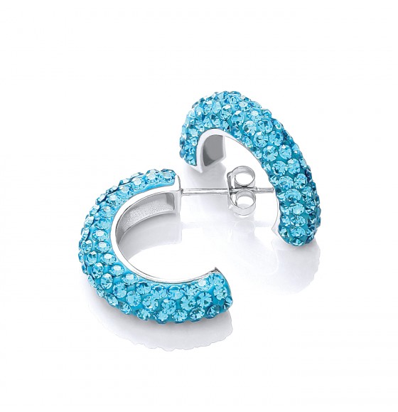 Roxy Blue Hoops