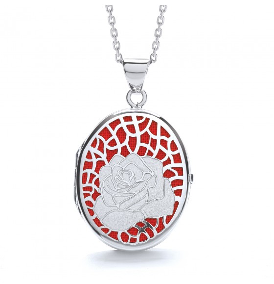 Alice Rose Red Locket