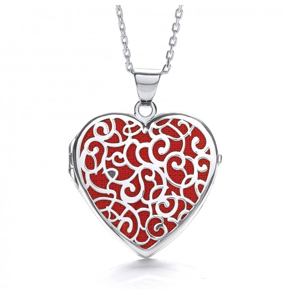 Alice Heart Red Locket