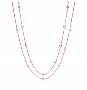 Giovanna Shirelle Rose Gold Plated Necklace