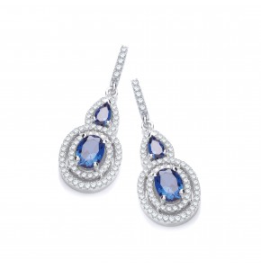 Cassandra Azure Blue Drops