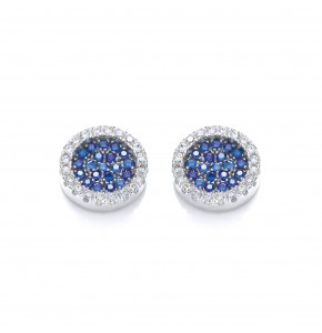 Bailey Blue & Clear Studs