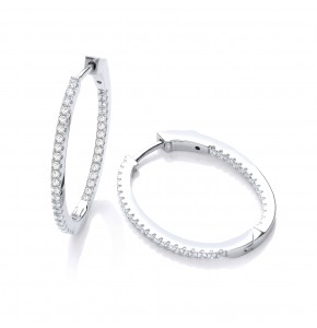 Sienna Oval Hoops