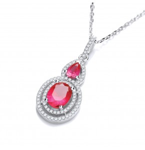 Cassandra Red Pendant