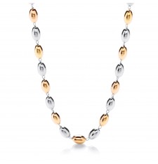 Ashanti Silver & Gold Plated Necklace