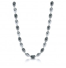 Ashanti Silver and Ruthenium Necklace