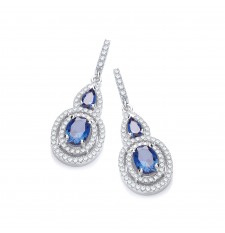 Cassandra Azure Blue Drops