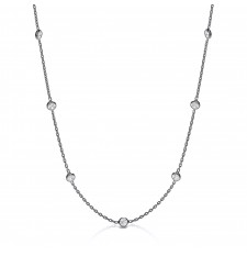 Giovanna Ruthenium Plated Necklace