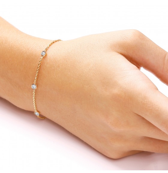 Giovanna Gold Plated Bracelet