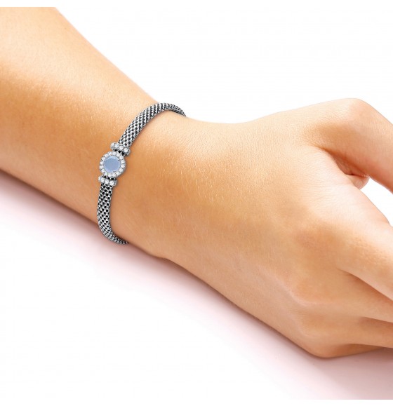 Fleur Silver Bracelet