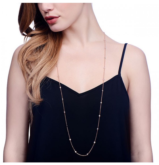 Giovanna Shirelle Rose Gold Plated Necklace