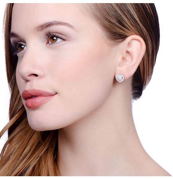 Aimee Heart Studs