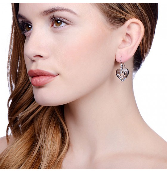 Lexie Swarovski Heart Drops