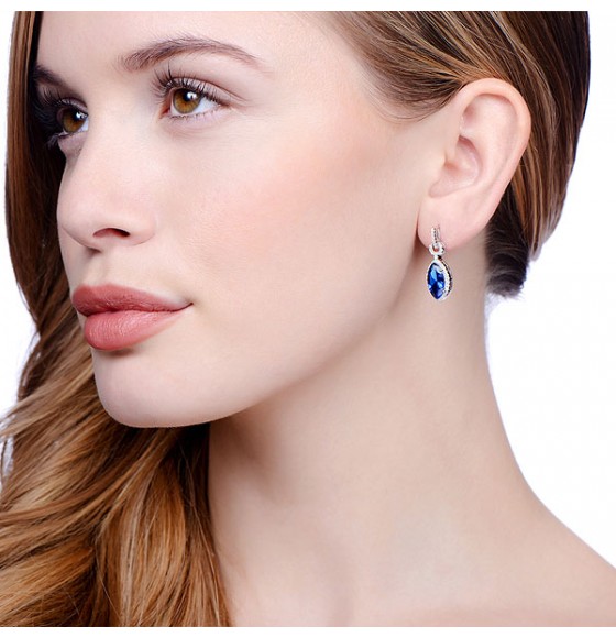 Caroline Azure Blue Drops