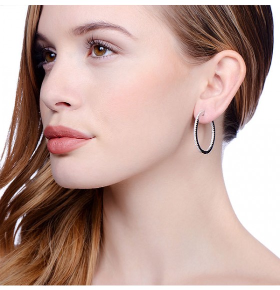 Sienna Round Hoops