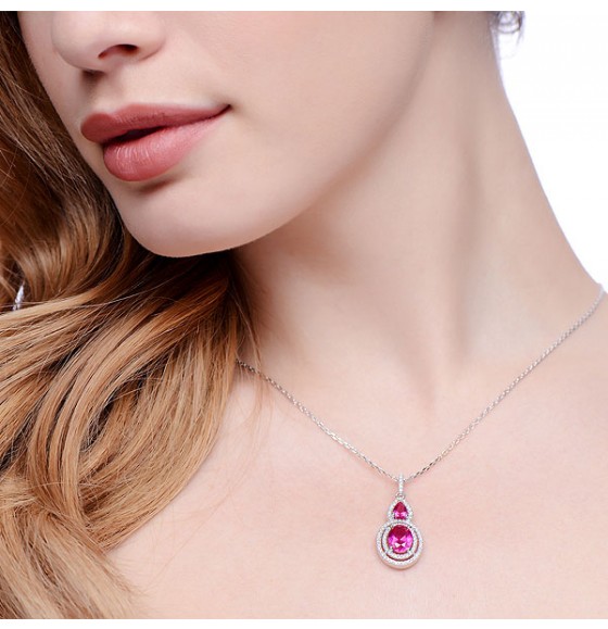 Cassandra Red Pendant